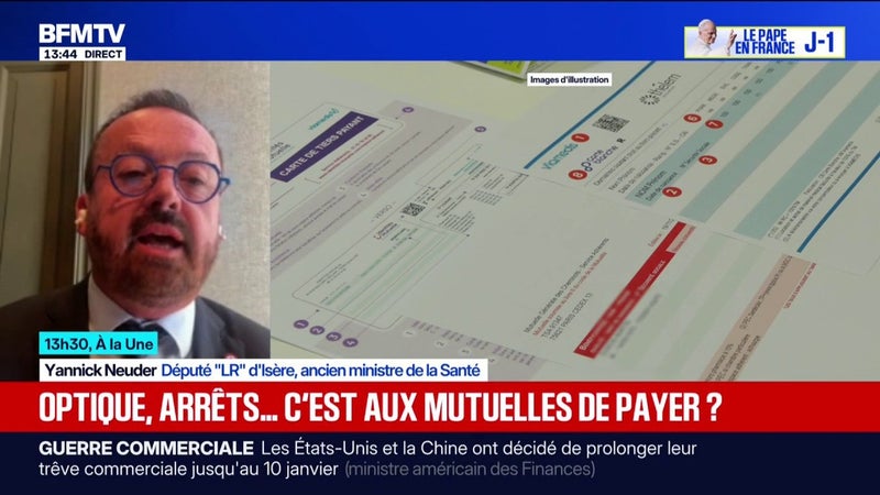 Renforcer le rôle des mutuelles: "Il faut poser le sujet de "quelle santé on veut en France" pour la présidentielle", estime Yannick Neuder, député LR et ancien ministre de la Santé