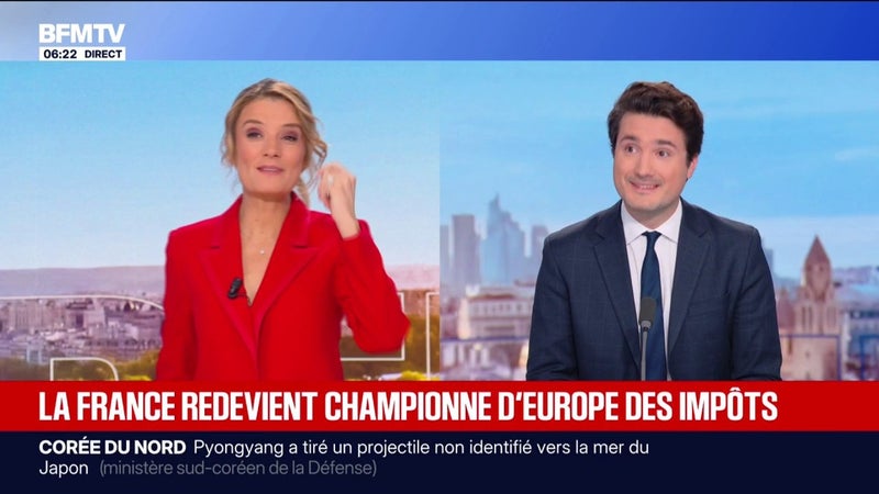 L'ÉDITO ÉCO - La France redevient la championne d'Europe des impôts