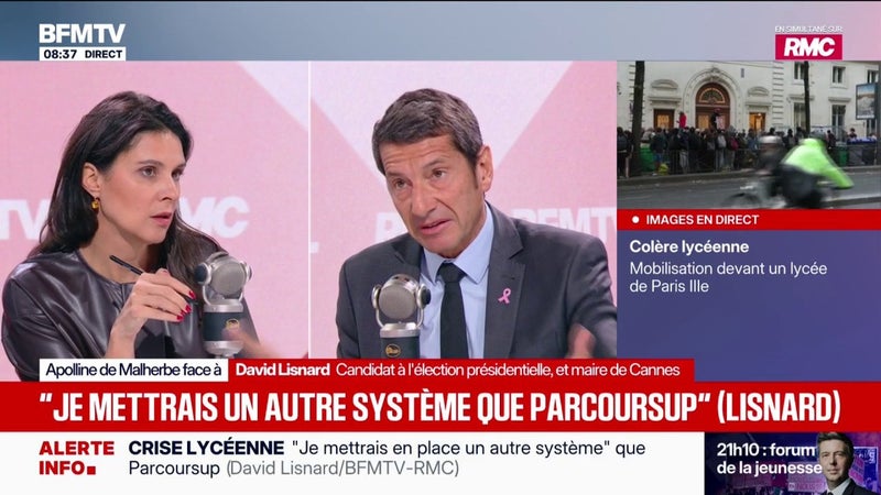 Pour David Lisnard, candidat “Nouvelle Énergie” à la présidentielle, il faut “libéraliser l’éducation”