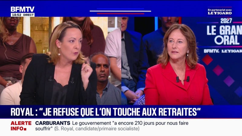 Présidentielle: "Non ce n'est pas une revanche du tout", déclare Ségolène Royal, candidate à la primaire socialiste