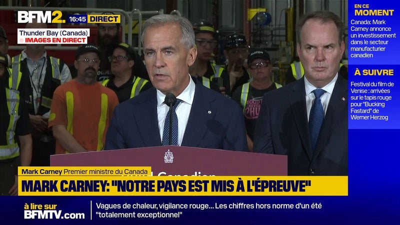 Guerre commerciale avec les États-Unis: Mark Carney évoque le "droit à la souveraineté du Canada"
