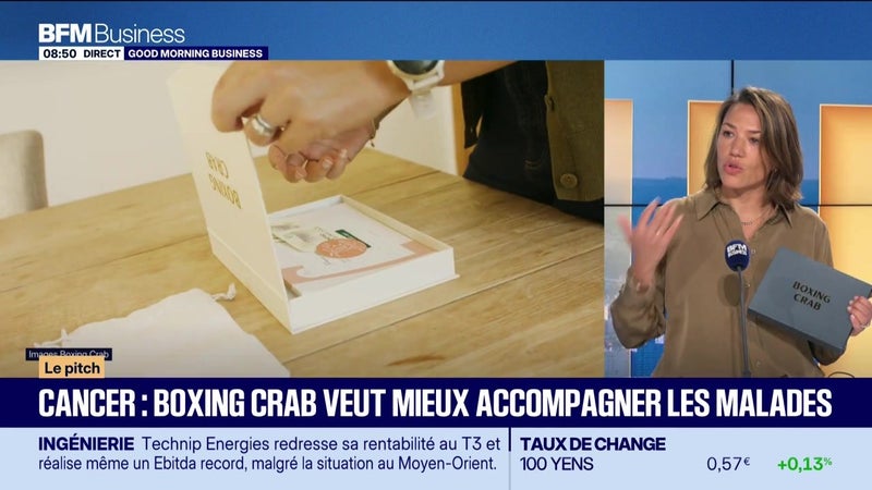 Le Pitch : Cancer, Boxing Crab veut mieux accompagner les malades - 29/10