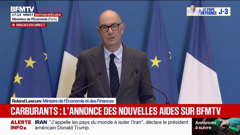 Prix des carburants: "Cette rentrée présente une situation dégradée", reconnaît Roland Lescure, ministre de l'Économie et des Finances