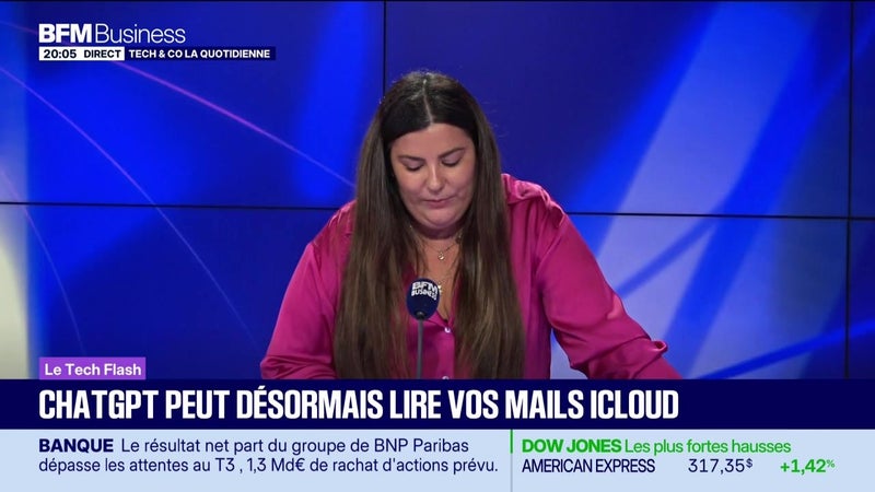 Le Tech Flash : ChatGPT peut désormais lire vos mails iCloud, par Léa Benaim - 28/10
