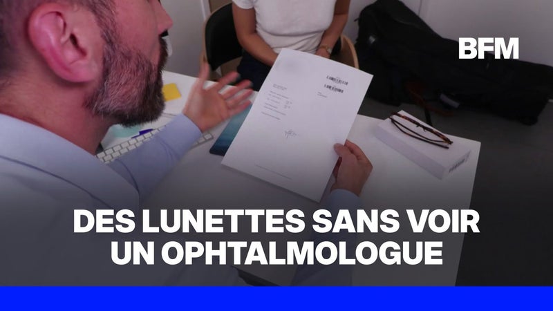Des lunettes en 10 minutes sans jamais voir l'ophtalmologue