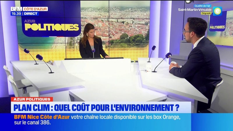 Sécheresse: à Cagnes-sur-Mer, le maire veut "une vraie vision pour préserver l'eau"