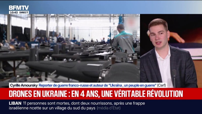 Drones en Ukraine: en 4 ans de guerre, une révolution technologique