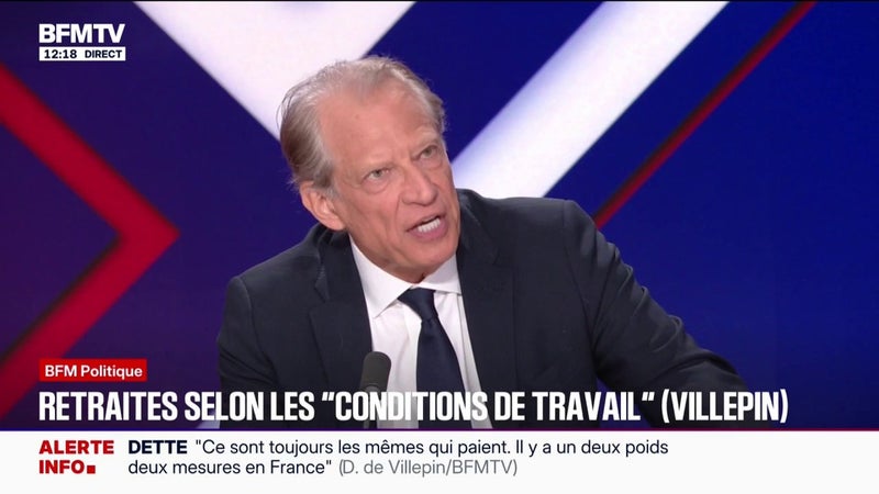 "Nous sommes dans un pays qui est à bout devant l'impuissance publique", estime Dominique de Villepin