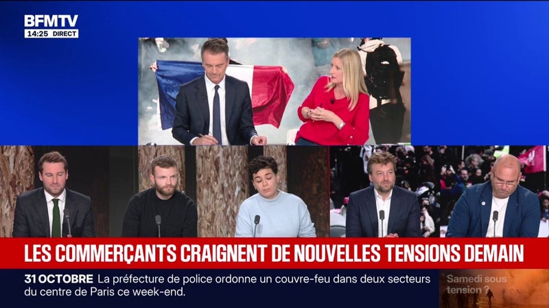 Manifestation du 31 octobre: "Il y a une aspiration de la jeunesse d'aller vers les lieux de pouvoir pour se faire entendre", explique Sabrine Kharbach, porte-parole de l'Union étudiante