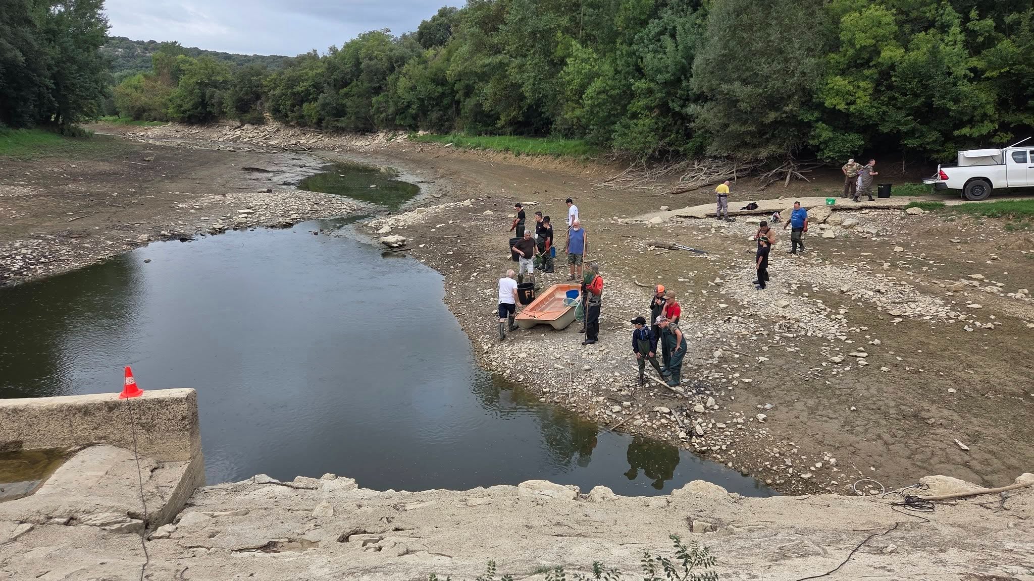 Une pêche de sauvetage dans le Gard Une pêche de sauvetage dans le Gard