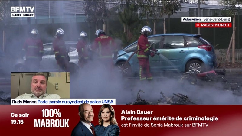 Colère lycéenne: "La situation est extrêment difficile à gérer", assure Rudy Manna, porte-parole du syndicat de police UNSA