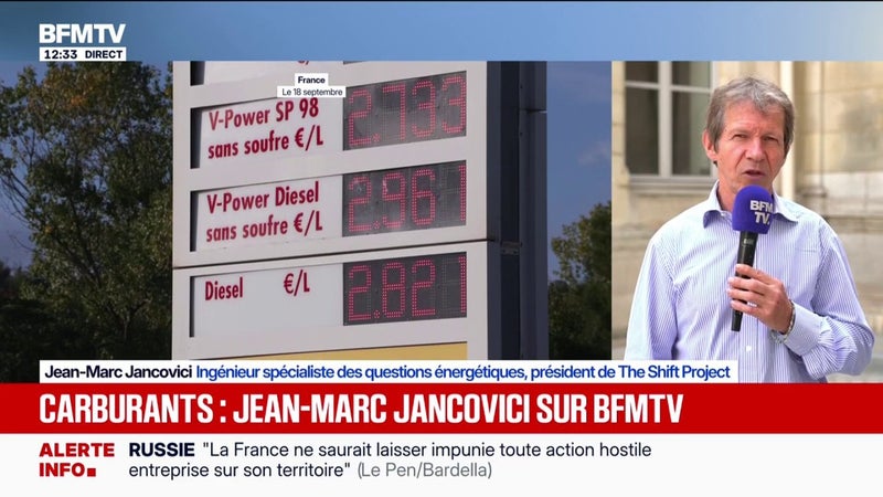 Crise des carburants: "Ce n'est pas une surprise", affirme Jean-Marc Jancovici, ingénieur et spécialiste des questions énergétiques