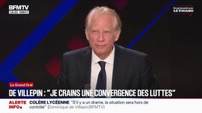 L'Iran dénonce des "violences disproportionnées" pendant les mobilisations lycéennes: "On a aucune leçon de recevoir d'un régime qui a massacré son peuple", réagit Dominique de Villepin