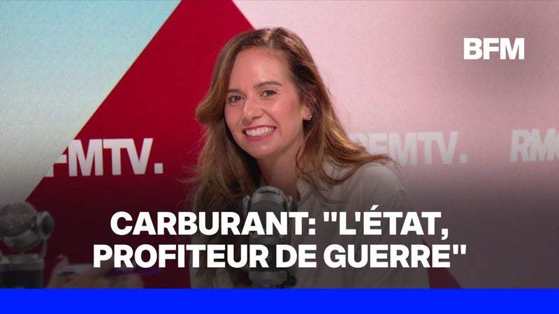 Prix des carburants: L'État est le premier profiteur de guerre, dénonce Sarah Knafo (Reconquête)