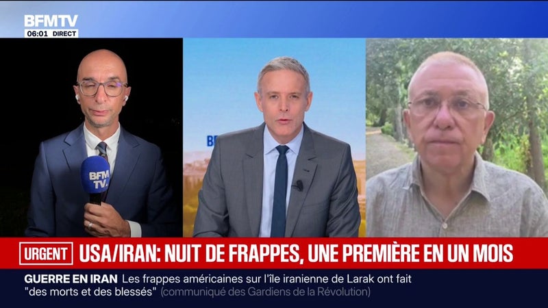 Guerre au Moyen-Orient: les États-Unis ont frappé l'Iran cette nuit, une première en un mois