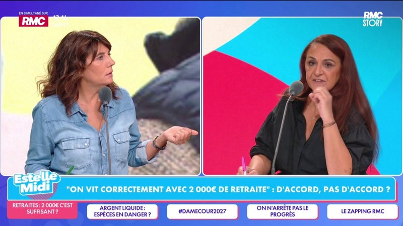 Roland Lescure estime qu'on "vit correctement avec 2 000€ de retraite" : "On va leur taper dessus jusqu'à la fin", s'agace Yaël Mellul