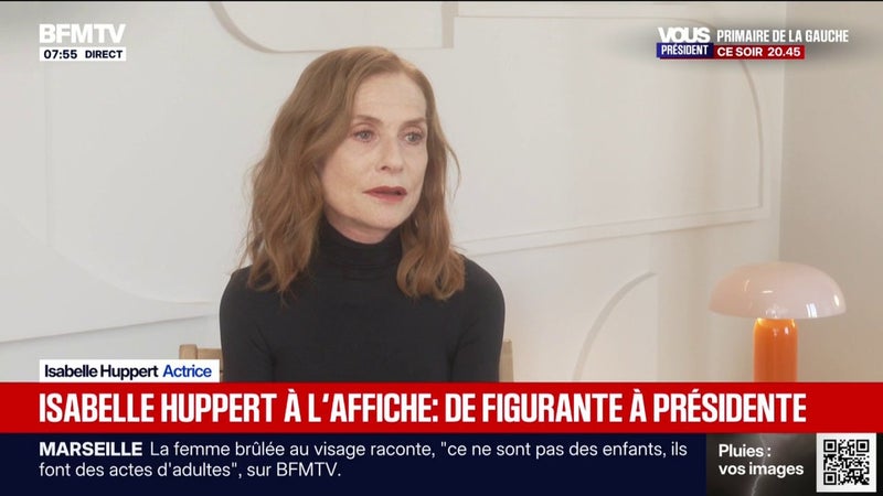 Isabelle Huppert: figurante dans "Ni vue, ni connue", mais présidente de la Cinémathèque française