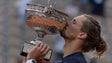 Alexander Zverev lors de son titre à Roland-Garros, le 7 juin 2026.