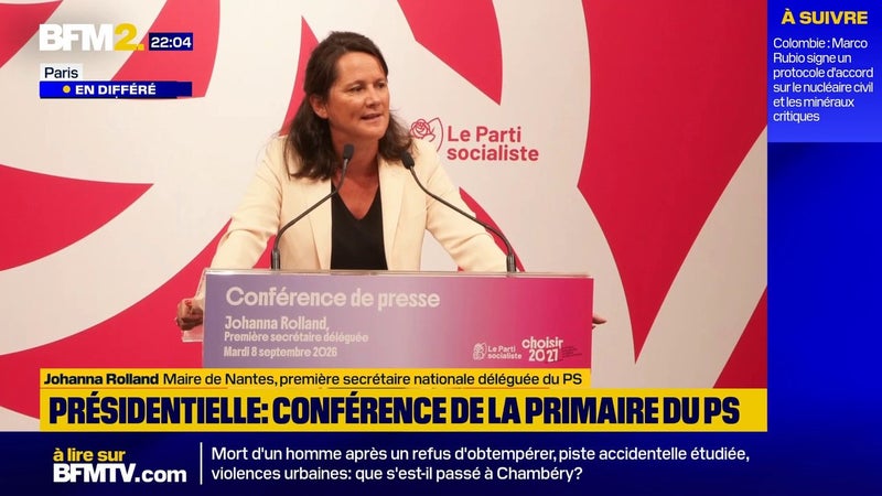 Johanna Rolland: "Je refuse de voir cette campagne présidentielle monopolisée par des thématiques imposées par l'extrême droite"