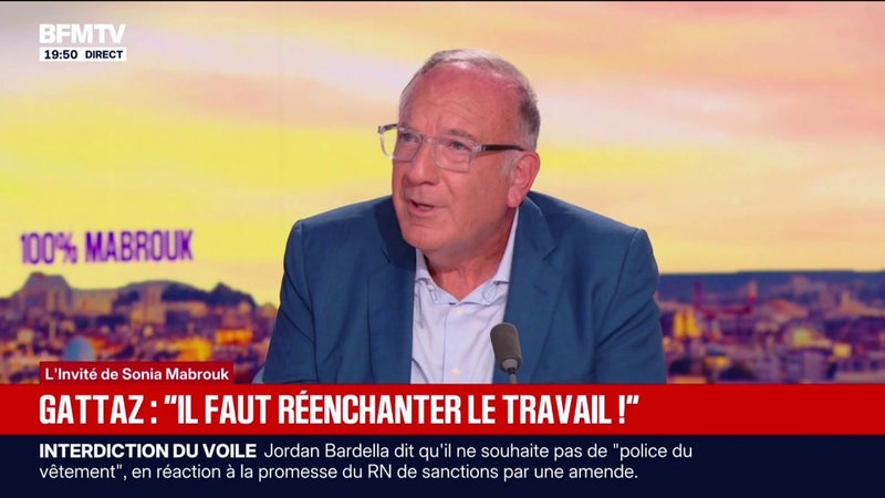 Présidentielle: Pierre Gattaz, ancien président du Medef, "n'a pas tout à fait compris" le programme du RN