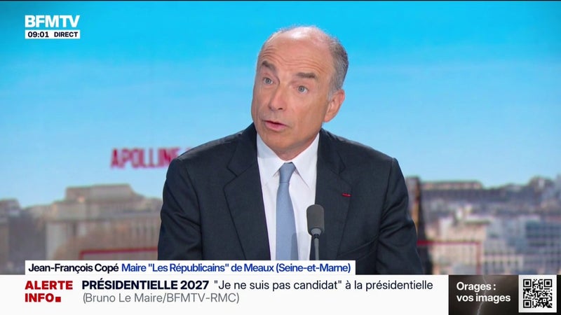 Annulation d'une partie de la dette: Jean-François Copé (LR) dénonce le "charlatanisme" de Jean-Luc Mélenchon