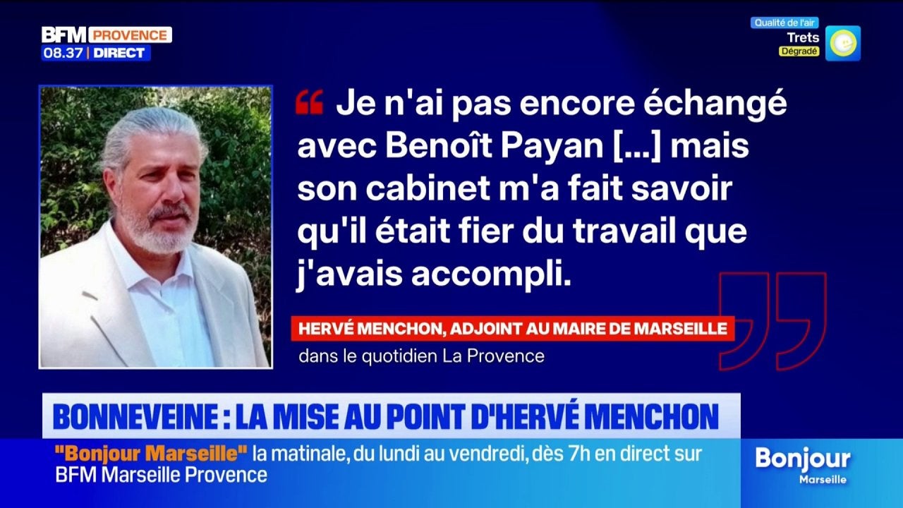 Bonneveine : la mise au point d'Hervé Menchon concernant l'affaire des arbres abattus