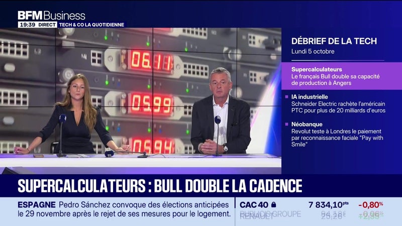 Supercalculateurs : Bull double la cadence - 05/10