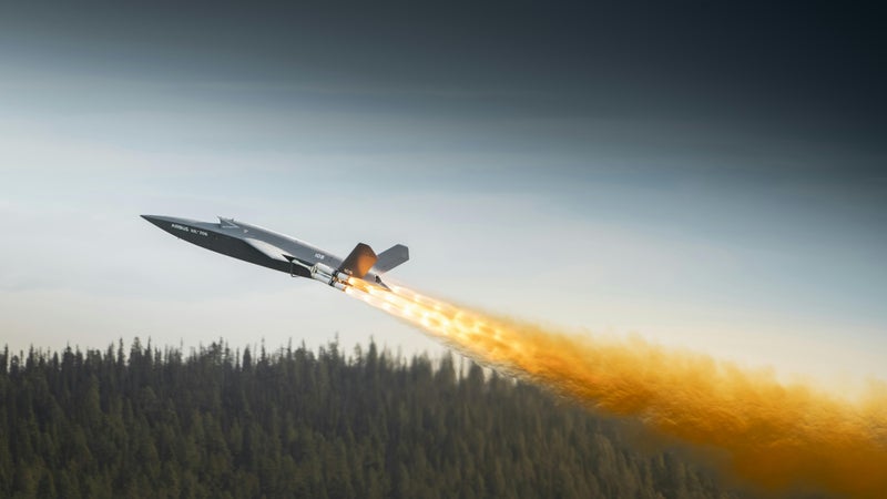 Berlin pourrait commander 500 exemplaires de cet appareil qui frôle les 1.000km/h: essai réussi pour le drone Valkyrie d'Airbus qui volera aux côtés d'avions de chasse