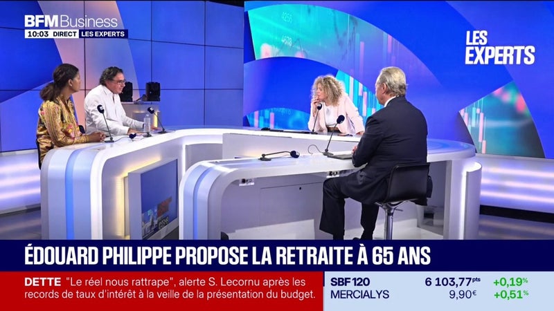 Édouard Philippe propose la retraite à 65 ans