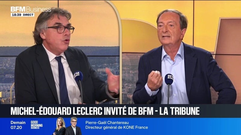"Nous, l'écologie, on prend !" : Michel-Édouard Leclerc concentré sur la décarbonation