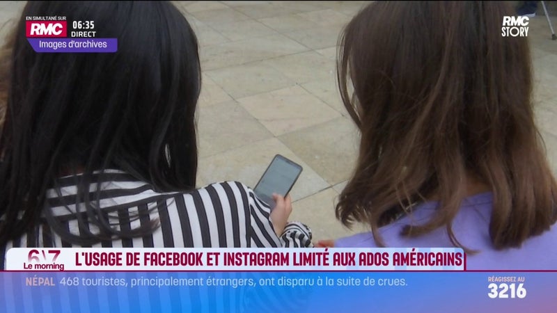 L'usage de Facebook et Instagram limité aux ados américains