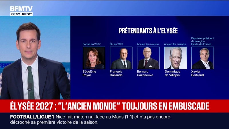 ÉDITO - D'anciennes personnalités politiques persuadées que les Français choisiront l'expérience