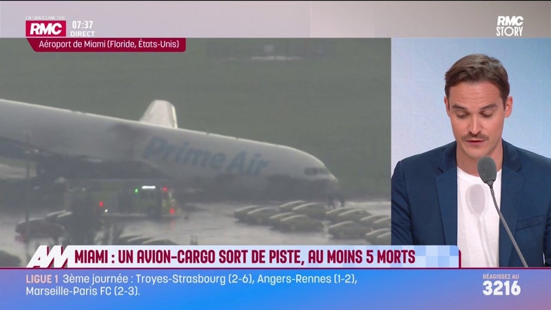Miami : Un avion-cargo sort de piste, au moins 5 morts