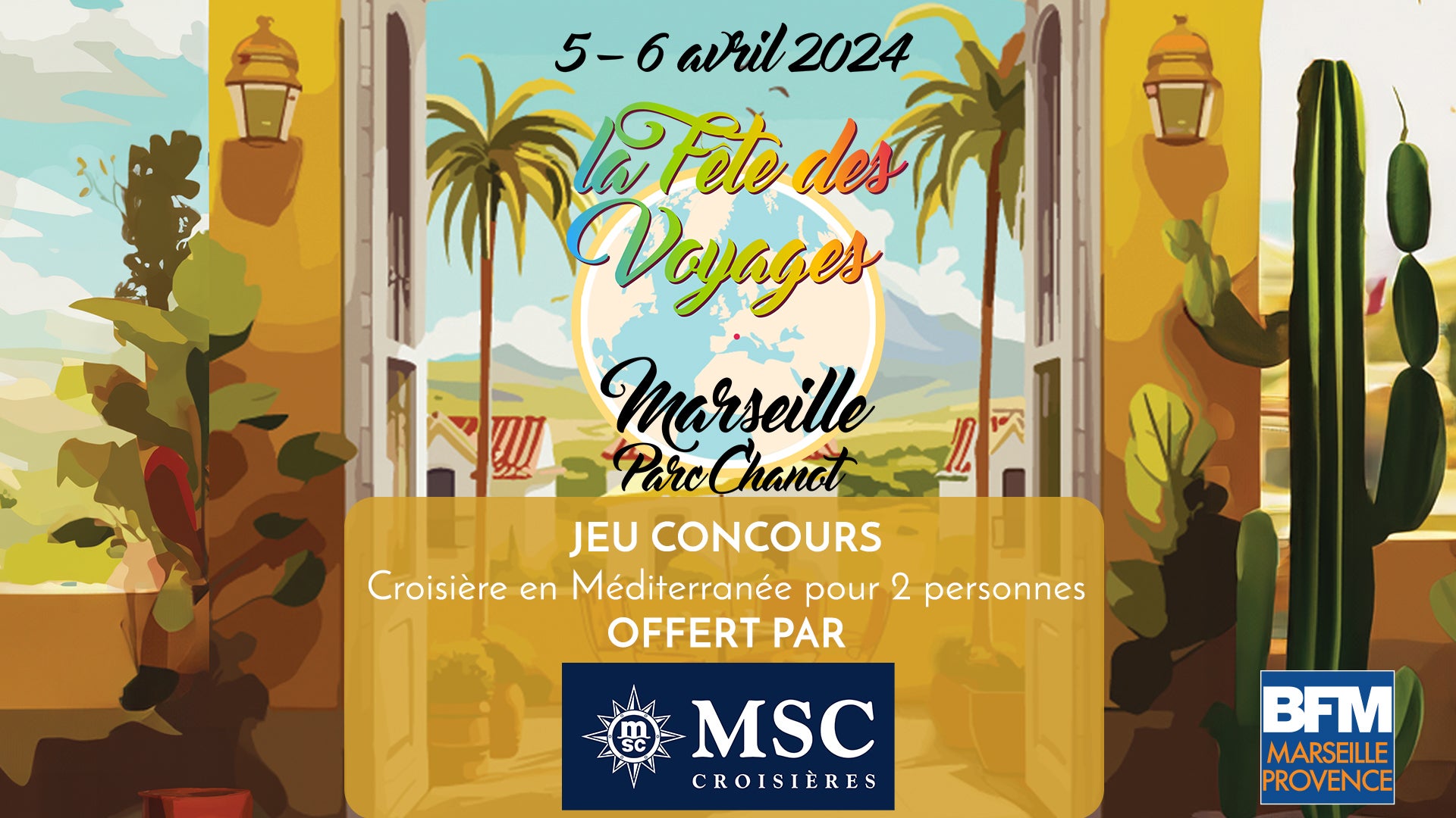 A gagner : à l'occasion de la Fête des Voyages de Marseille, tentez de remporter une…