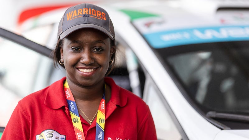 La pilote de rallye kenyane Maxine Wahome en juin 2022 2326388