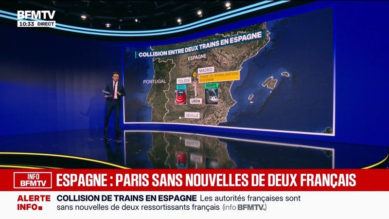 LES ÉCLAIREURS - Collision de trains en Espagne: le rappel des faits
