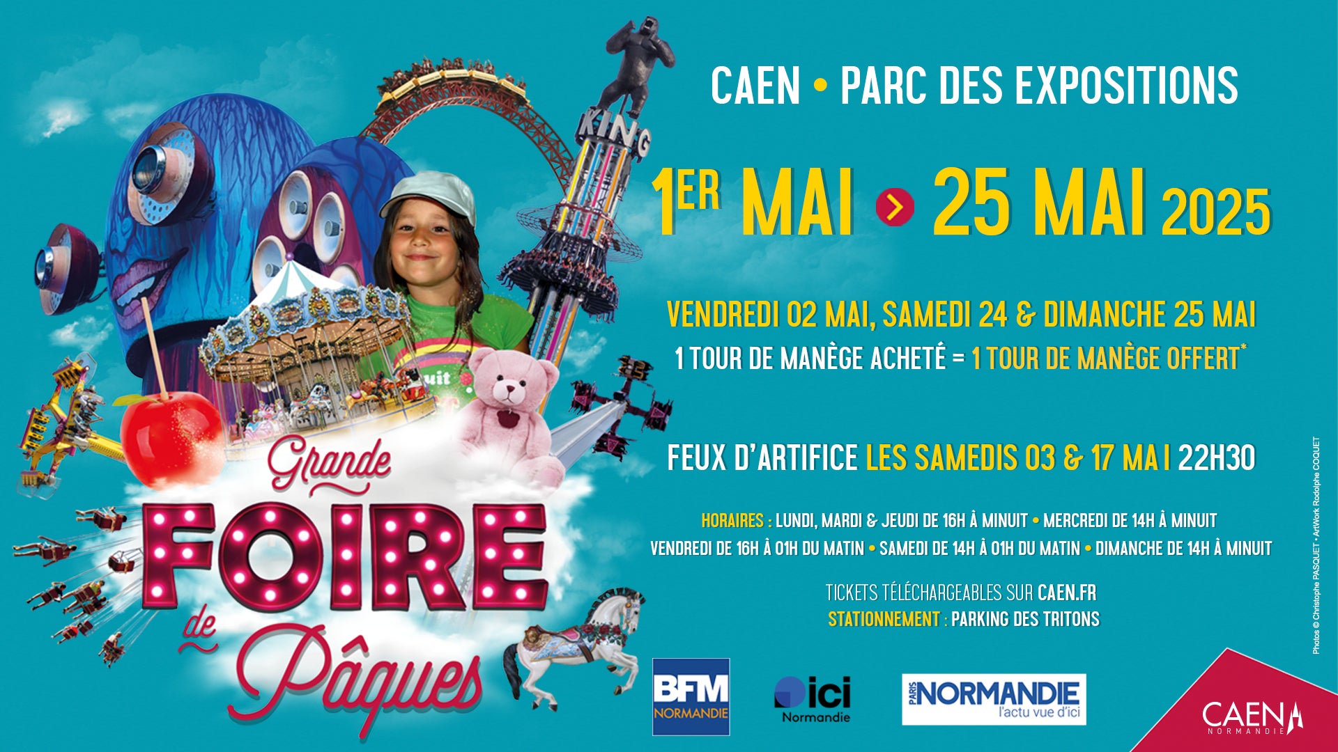 À gagner : Vos cartes vous offrant un accès gratuit aux manèges et confiseries de la…