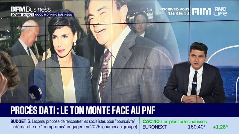 Procès Dati : le ton monte face au parquet national financier