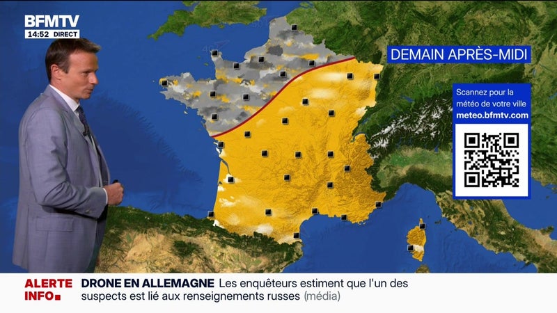 La météo pour ce jeudi 3 septembre 2026