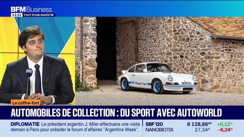 Le coffre-fort : Augustin Delalande - Automobiles de collection, du sport avec Autoworld - 28/09