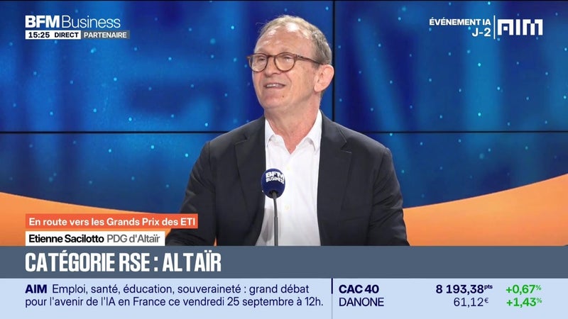 En route vers les Grands Prix des ETI : Catégorie RSE, Altaïr - 22/09