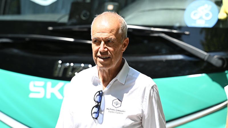 Vincent Lavenu pendant le Tour de France le 22 juillet 2026 2324317