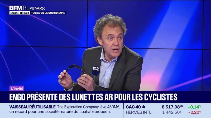 Éric Marcellin-Dibon (Engo) : Engo présente des lunettes AR pour les cyclistes - 08/09