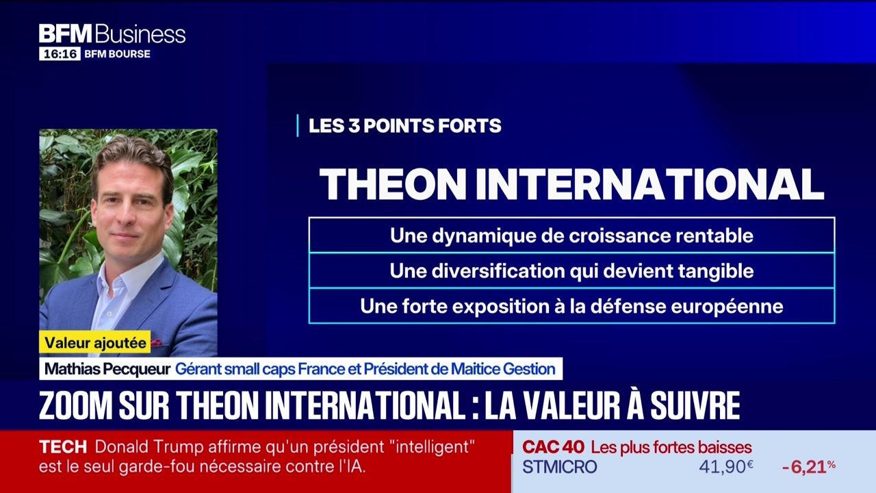 Valeur ajoutée : Ils apprécient Theon International - 14/09
