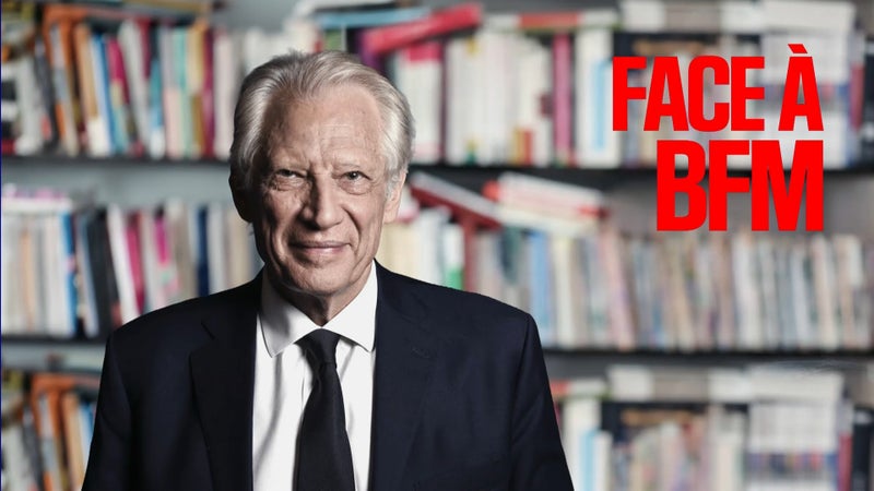DIRECT. Colère sociale: l'ancien Premier ministre Dominique de Villepin est l'invité de "Face à BFM"