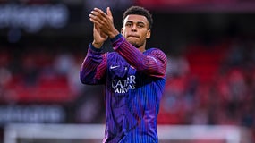Désiré Doué avec le PSG, le 23 août 2026