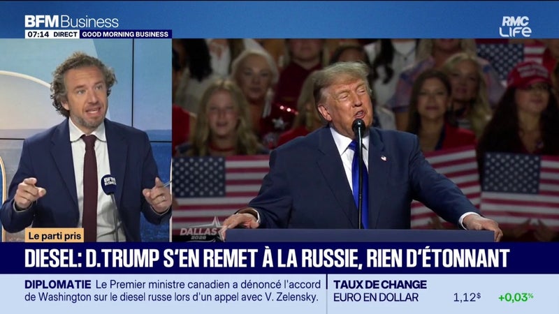 Diesel : Trump s'en remet à la Russie