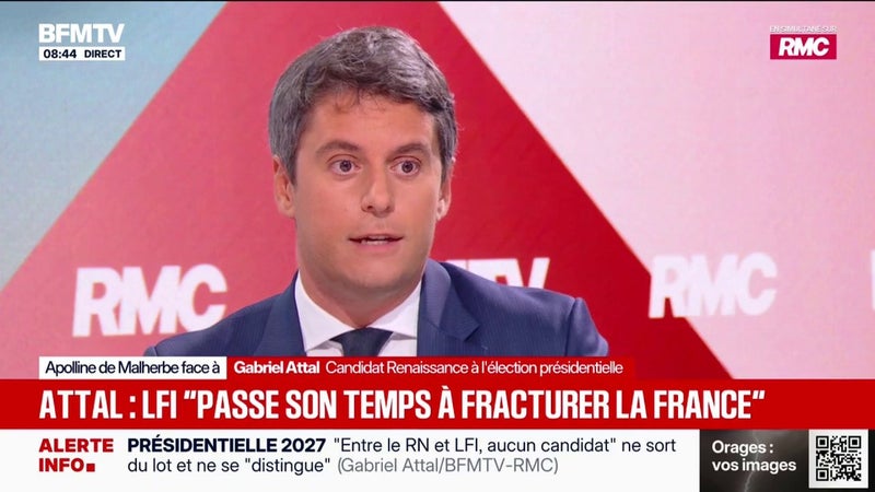 Présidentielle 2027: "Je n'ai jamais exclu la possibilité d'une primaire", affirme Gabriel Attal