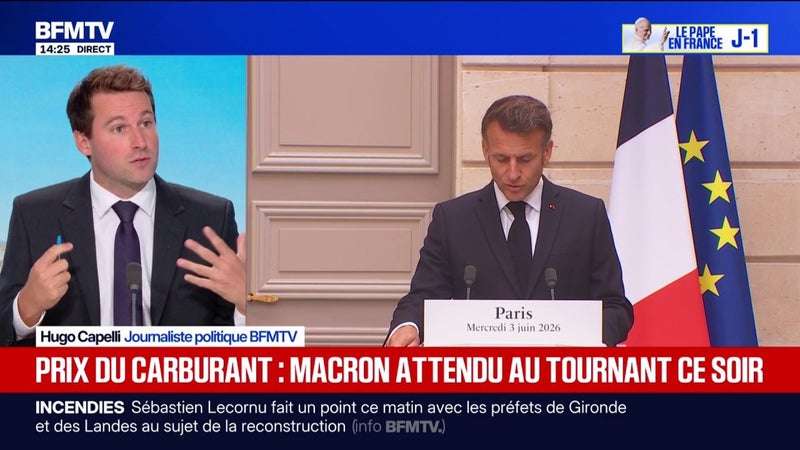 Flambée des prix à la pompe, état de la menace russe: voici ce qu'il faut attendre de l'interview d'Emmanuel Macron ce jeudi soir