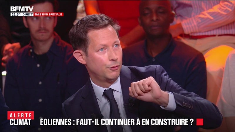 Éoliennes: "On n'a pas besoin de greffer sur le réseau une énergie qui est intermittente", estime François-Xavier Bellamy, vice-président du parti Les Républicains